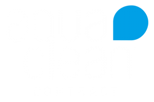 Aqua Clean logo sofa white