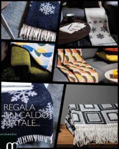 A Natale, un regalo per farsi ricordare... un caldissimo plaid by Arredamento Lo...